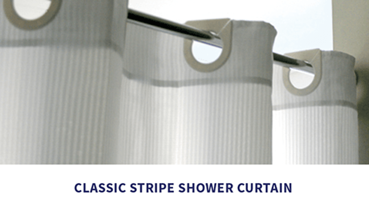 Classic Stripe Shower Curtain